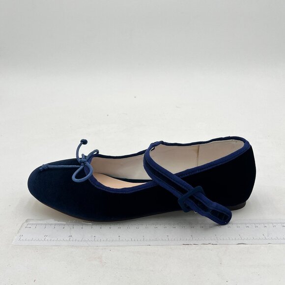 Miss Left Women Bowknots Ankle Strap Mary Jane Classic Closed Round Toe Ballet F - Picture 2 of 8